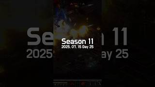 디아블로2 레저렉션 래더 시즌 11 25~30일차(2025.07.15~07.20) 파밍 #디아블로2레저렉션 #디아블로2 #d2r #diablo #diablo2