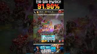 [리니지M] 드디어 90%까지 왔습니다! 이제 10%남았네요!!