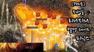 리니지M 혈맹 레이드 피닉스  PD티폰