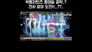 빅뱅리턴즈 메이플스토리 전사 없이 혼테일 공략..?? …