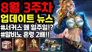 [리니지m] 8월 3주차 업데이트 뉴스 간단하게 정리!…