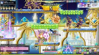 메이플메르세데스 거울에 비친 빛의 신전4 사냥