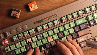 ASMR So Relaxing Minecraft Keyboard Typing Sounds ⛏