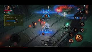 디아블로이모탈 전장 성전사 4전 0데스 3MVP 실화냐…